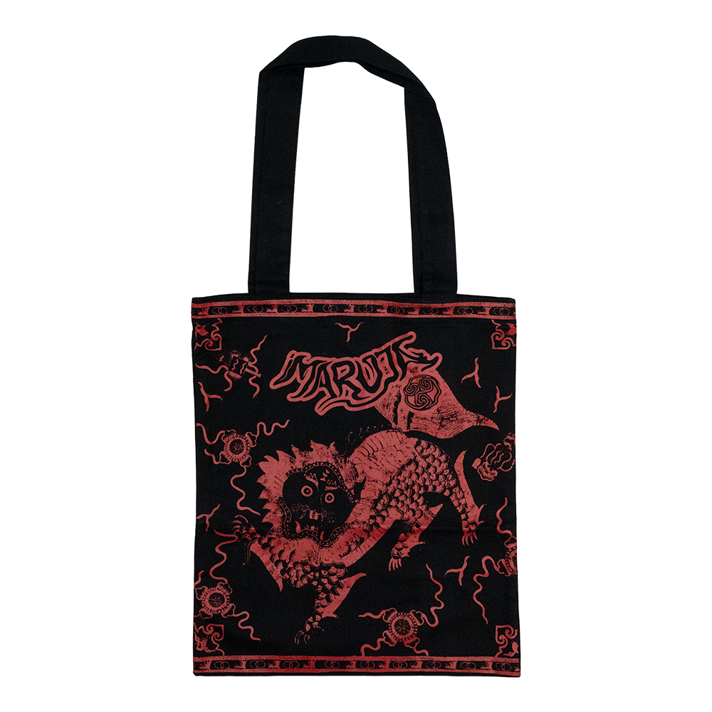 BLACK LOGO TOTE